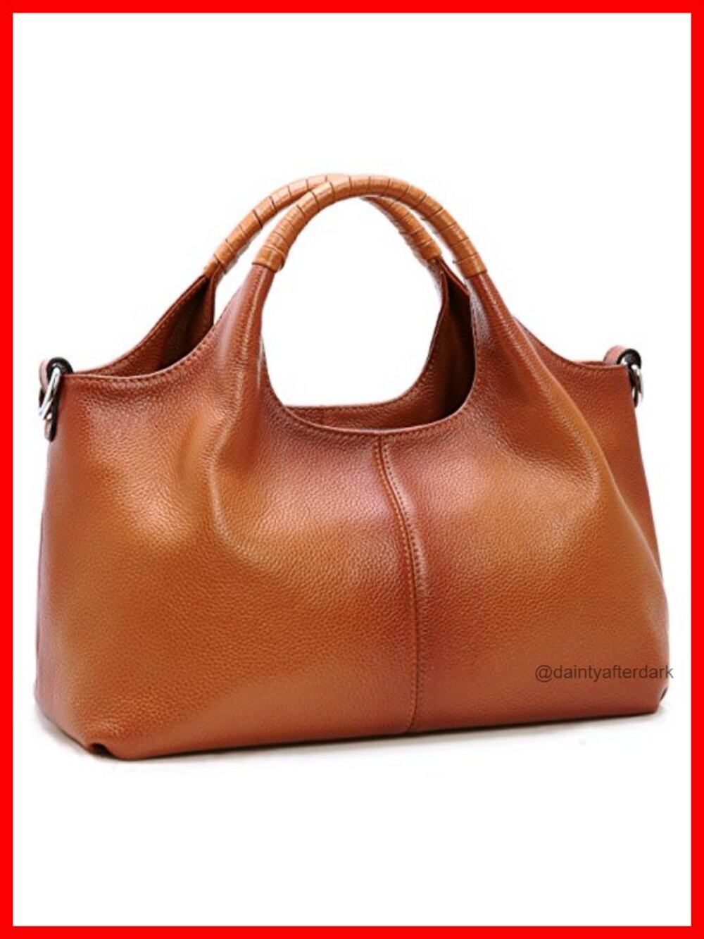 Genuine Leather Satchel Crossbody Shoulder Bag Purse